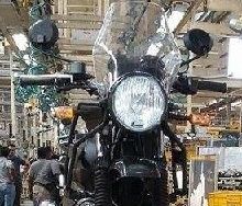 Nouveauté - Royal Enfield: l'Himalayan sur la chaîne de production