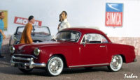Miniature : 1/43ème - SIMCA coupé 9 Sport