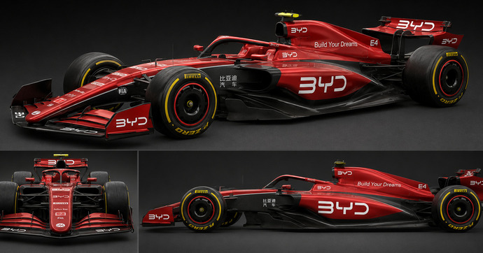 Au Festival de Cannes, BYD prépare l’arrivée en F1 avec un nom bien connu !