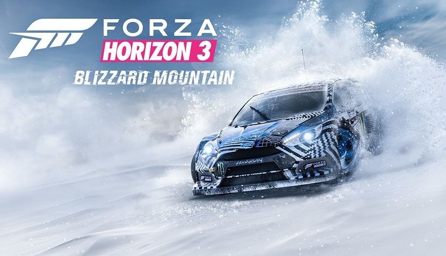 Forza Horizon 3 blizzard moutain, tout le monde à la neige ! (DLC)