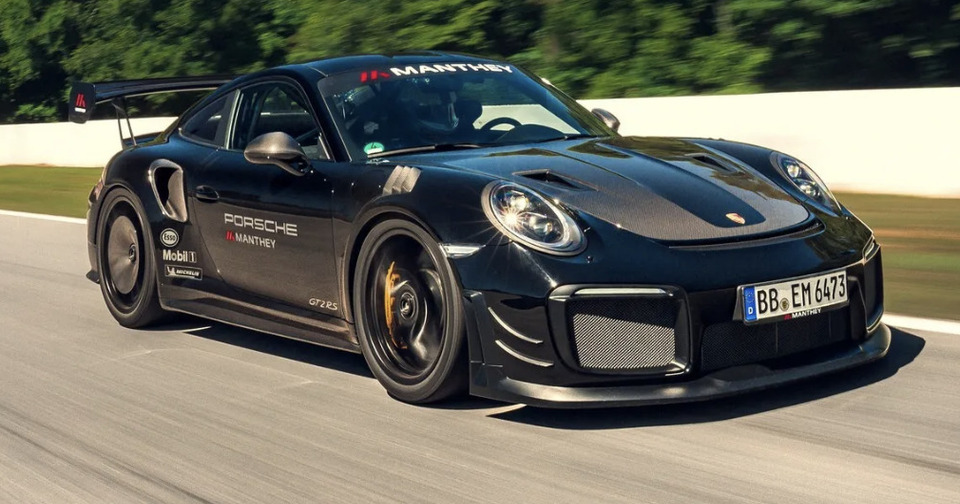 Porsche 911 GT2 RS 2019 sur la piste Road Atlanta
