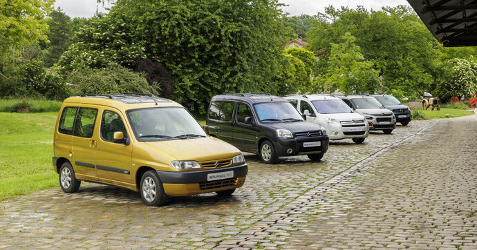 Citroën Berlingo : trois décennies d'histoire, de l'utilitaire au ludospace