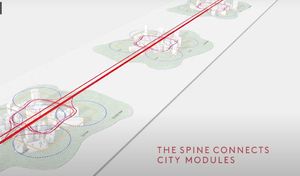 L'Arabie Saoudite envisage une ville à "route unique" de 170 km de long