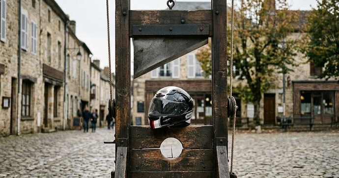 Les motards veulent en finir avec les guillotines !