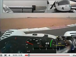 Une Radical SR3 conduite comme une voiture de rallye