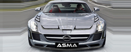 La Mercedes SLS revue par ASMA serait-elle belle?
