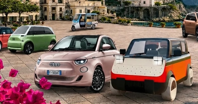 La nouvelle Fiat Pandina électrique aura un design vraiment étrange