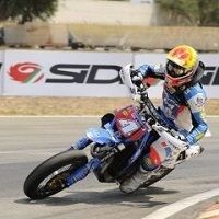 Supermoto - Sicile : les frères Chareyre devant Lazzarini