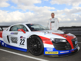 Johnny Herbert sur une Audi R8 LMS