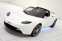 Essen 2008 : Tesla Roadster par Brabus : blanc blitz