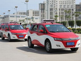 40 BYD E6 électriques font office de taxis en Chine