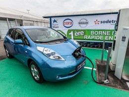 Nissan installe la première borne de recharge rapide en Europe à Haguenau