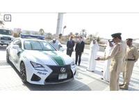 Une Lexus RC F rejoint les rangs de la police de Dubaï