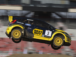 Marcus Grönholm remporte la première manche du Global RallyCross US