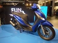 En direct du Salon de Milan 2015 : Piaggio Medley 125, le scooter grandes roues