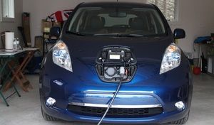 Voiture électrique : le danger de la rallonge à la maison