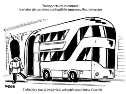 Le dessin du jour – Aménagement favorable du futur bus à impériale
