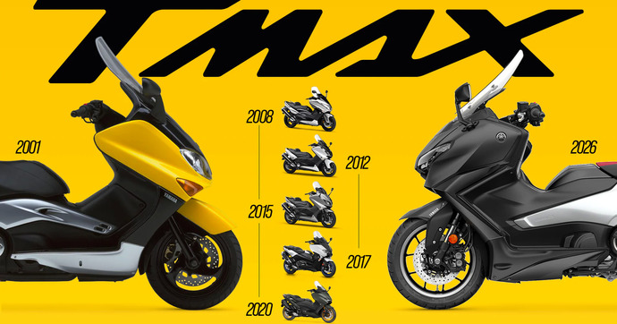 Yamaha TMAX : un succès qui dure depuis 25 ans