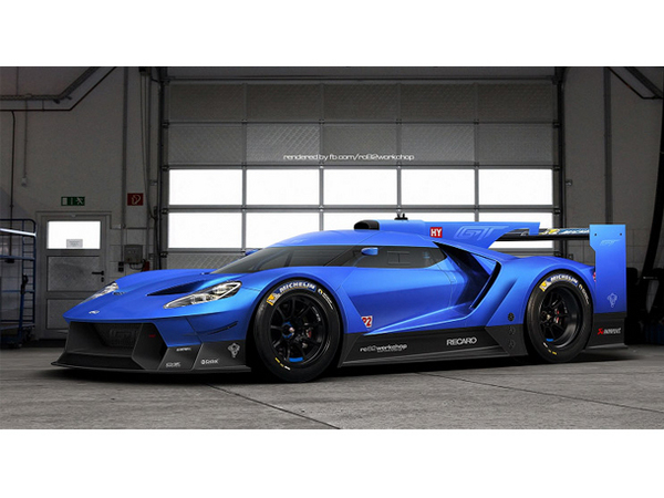 Voici à quoi pourrait ressembler une Ford GT coursifiée