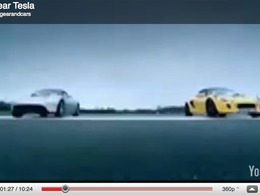 Tesla poursuit Top Gear et la BBC pour un comparatif apparemment truqué