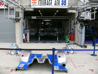 Le Mans 2007 : la Courage LC75 Saulnier Racing à nu