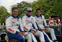 Le Mans 2007 : la parade des pilotes Saulnier Racing