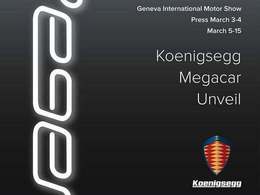 Salon de Genève 2015 – Koenigsegg Regera, megacar