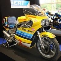 Salon Moto Légende 2015: l'expo Suzuki.