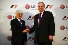 LG signe un partenariat de 5 ans avec la F1