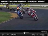 Supermotard 2011, championnat d'Italie Casteletto di Branduzzo: Thomas Chareyre remporte le championnat (vidéo)