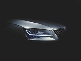 Genève 2015 : Skoda Superb - dernier teaser photo avant le lever du voile