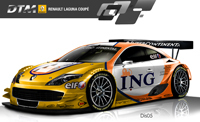 Et si la Laguna coupé était engagée en DTM ?
