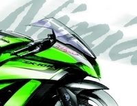 Scoop : Le premier dessin officiel de la ZX-10R 2011
