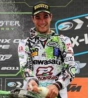 Motocross mondial : 1er podium MX 1 pour Xavier Boog