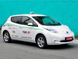 Nissan Leaf : testée comme taxi à Sao Paulo