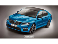 Un graphiste imagine une version RS de la Skoda Superb