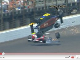 Indy 500 : 3 mois d'arrêt et beaucoup de chance pour Mike Conway
