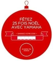 Jeu concours calendrier de l'Avent Yamaha: plus de 250 lots dont des motos