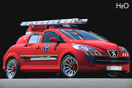 Question du jour n° 137 : dans quel pays cette Peugeot 206 est-elle utilisée par les pompiers ?