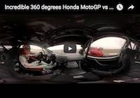 Honda, vidéo façon 360°: Honda MotoGP vs Civic Type R vs Touring Car