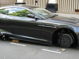 James Bond est un homme comme les autres : il se fait vandaliser son Aston Martin DBS