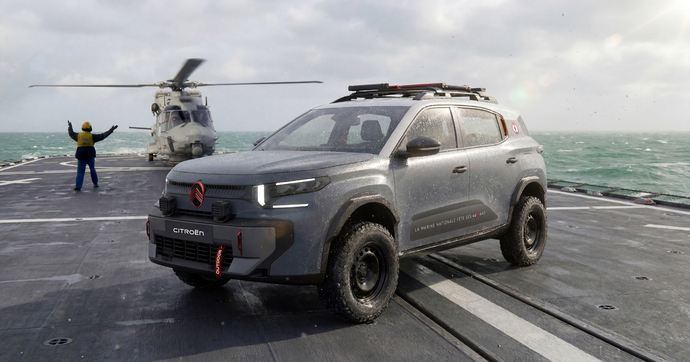 Le Citroën C3 Aircross Marine Nationale veut faire la guerre comme le Renault 4 Troop
