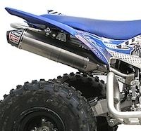 CRD: une ligne GP X-race inox pour Yamaha YFZ 450 R