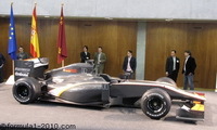 F1: Hispania Racing Team nous dévoile (enfin) sa monoplace !