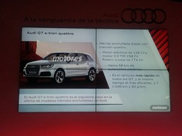 Audi Q7 e-tron : premiers détails ?