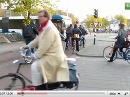 A quoi ressemble une ville pleine de vélos ? La réponse en vidéo.