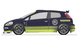 Rallye France: Une Abarth Grande Punto au couleurs du "Business Raisonné"