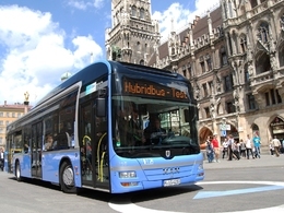 Bus hybride : le nouveau MAN Lion’s City roule à Munich