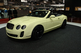 Genève 2010 Live : Bentley Continental Supersports Convertible, la classe aérienne à 325 km/h