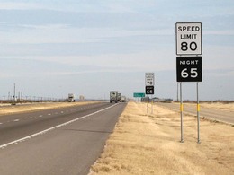 Le Texas à contre-courant sur les limitations de vitesse